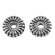 Antique Silver CCB Plastic Gear Spacer Beads X-PCCB50319Y-1
