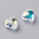 Electroplate Glass Beads EGLA-E059-F06-5