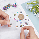 SUPERFINDINGS 40Pcs 4 Style Rainbow Color Alloy Beads Plating Heart Beads Love Heart Spacer Beads for DIY Bracelet Necklace Crafts Jewelry Hole: 1.2~1.6mm FIND-FH0004-34-3