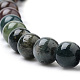 Chapelets de perles en agate indienne naturelle G-S259-31-8mm-3