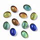 Translucent Glass Cabochons X-GLAA-T023-02A-1