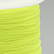 ナイロン糸  中国語結びコード  緑黄  1.5mm  約142.16ヤード（130m）/ロール NWIR-Q009B-F228-3