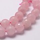 Chapelets de perles en quartz rose naturel G-G736-13-8mm-3