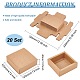 Kraft Paper Storage Gift Drawer Boxes CON-WH0095-56D-2