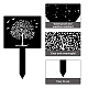 CREATCABIN Memorial Grave Markers Acrylic Grave Stake Waterproof Rectangle Pet Memorial Stake Cemetery Markers Grave Decorations for Cemetery Outdoors Yard 10 x 6inch AJEW-WH0382-007-3