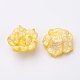 Perles de fleur 3D en pâte polymère manuelles CLAY-M002-01B-2