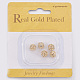 Brass Rhinestone Filigree Beads X-KK-S331-03-3