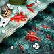 Chgcraft 80 pz modelli di aragosta in gomma decorazioni di gamberi finti mini aragoste finte realistiche artificiali per oggetti di scena fotografici decorazione del tavolo della cucina di casa ornamento dell'armadio AJEW-CA0002-99-4