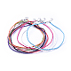 Cuerda de collares de cuero de imitación NCOR-R026-M-1