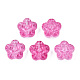 Transparent Spray Painted Glass Beads GLAA-N035-029-C04-1
