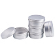 BENECREAT 5 Pcs 250ml Aluminum Tin Jars CON-BC0004-26P-250ml-2