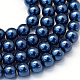 Perlas de perlas de vidrio pintado para hornear X-HY-Q003-3mm-15-1
