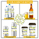 Klebeaufkleber für Flaschenetiketten DIY-WH0520-014-5