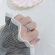 925 обручальное кольцо из стерлингового серебра для женщин RJEW-BB60748-C-4