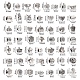 50 stücke 50 stil tibetische stil legierung europäische perlen TIBE-YW0001-21-2
