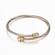Kits de bracelets & bagues en 304 acier inoxydable à la mode SJEW-H073-04-3