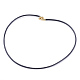 Fabrication de collier de corde de polyester NJEW-P227-02G-B-1