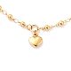 304 colliers pendentif coeur en acier inoxydable pour la Saint-Valentin STAS-B021-04-1