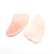 Tablas de gua sha de cuarzo rosa natural G-J306-01-1
