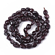 Natural Garnet Beads Strands G-S363-030B-2
