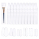 CHGCRAFT 22Pcs 2Styles Makeup Brushes Covers Plastic Bags Makeup Cosmetic Brush Guards Make up Brushes Sheath Protector Cover Makeup Tools MRMJ-CA0001-17-1