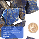 AHANDMAKER Natural Lapis Lazuli Raw Stones & Fountain Rocks G-GA0001-35-2