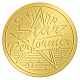 自己接着金箔エンボスステッカー  メダル装飾ステッカー  星の模様  50x50mm DIY-WH0211-297-1
