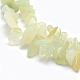 Chapelets de perles en jade naturelle nouvelle G-P332-17-2