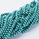 Glass Pearl Beads Strands HY-6D-B52-3
