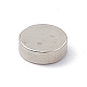 Плоские круглые магниты на холодильник AJEW-F060-01B-2