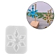 Stampi in silicone con ciondolo fiocco di neve fai da te a tema natalizio DIY-F114-27-1