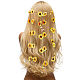 Tuch Sonnenblume Hippie Stirnband Blumenkrone OHAR-WH0011-12A-1