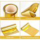 真鍮シート  優れた可塑性と高強度  ゴールド  10.1x10x2.4x0.005cm  2 m /ロール AJEW-WH0141-08A-5