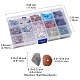 Perle di pietre preziose naturali e sintetiche da 225 g 15 G-YW0001-03-3