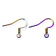 Placage ionique (ip) 304 crochets de boucle d'oreille français en acier inoxydable STAS-S119-016B-2