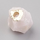 Perlas naturales de cuarzo rosa G-G737-05-2