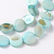Chapelets de perles de coquillage naturel PBB251Y-8-3