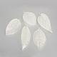 Electroplated Natural Leaf Big Pendants IFIN-Q119-02A-1
