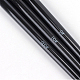 3本入りネイルアートブラシペン  UVジェルネイルブラシペン  ペイント描画線ペン  ブラック  18.1~18.5センチメートル  3個/セット MRMJ-P001-01-4