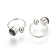304 Stainless Steel Clip-on Earrings STAS-A037A-P-3
