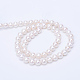 Grade AAA Natural Cultured Freshwater Pearl Beads Strands PEAR-R063-01-2