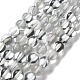Chapelets de perles en pierre de lune synthétique G-P528-J02-09-1