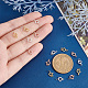 Pandahall elite 15pcs 3 colores 925 cierres de anillo de resorte de plata esterlina STER-PH0001-23-3