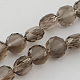 Chapelets de perles en verre mate FGLA-R038-8mm-02-1