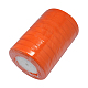 オーガンジーリボン  ダークオレンジ  3/8インチ（10mm）  50ヤード/ロール（45.72メートル/ロール）  10のロール/グループ  500ヤード/グループ（457.2メートル/グループ） RS10mmY024-3