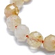 Chapelets de perles de citrine naturelle G-G927-10A-3