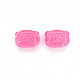 Two Tone Transparent Spray Painted Glass Beads GLAA-T022-03-C03-2