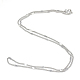 Латунь ожерелье цепи ожерелье решений MAK-Q012-01P-2