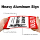 Предупреждающий знак из алюминия DIY-WH0220-007-4