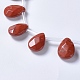 Los abalorios rojos jaspe hebras naturales G-G822-13B-3
